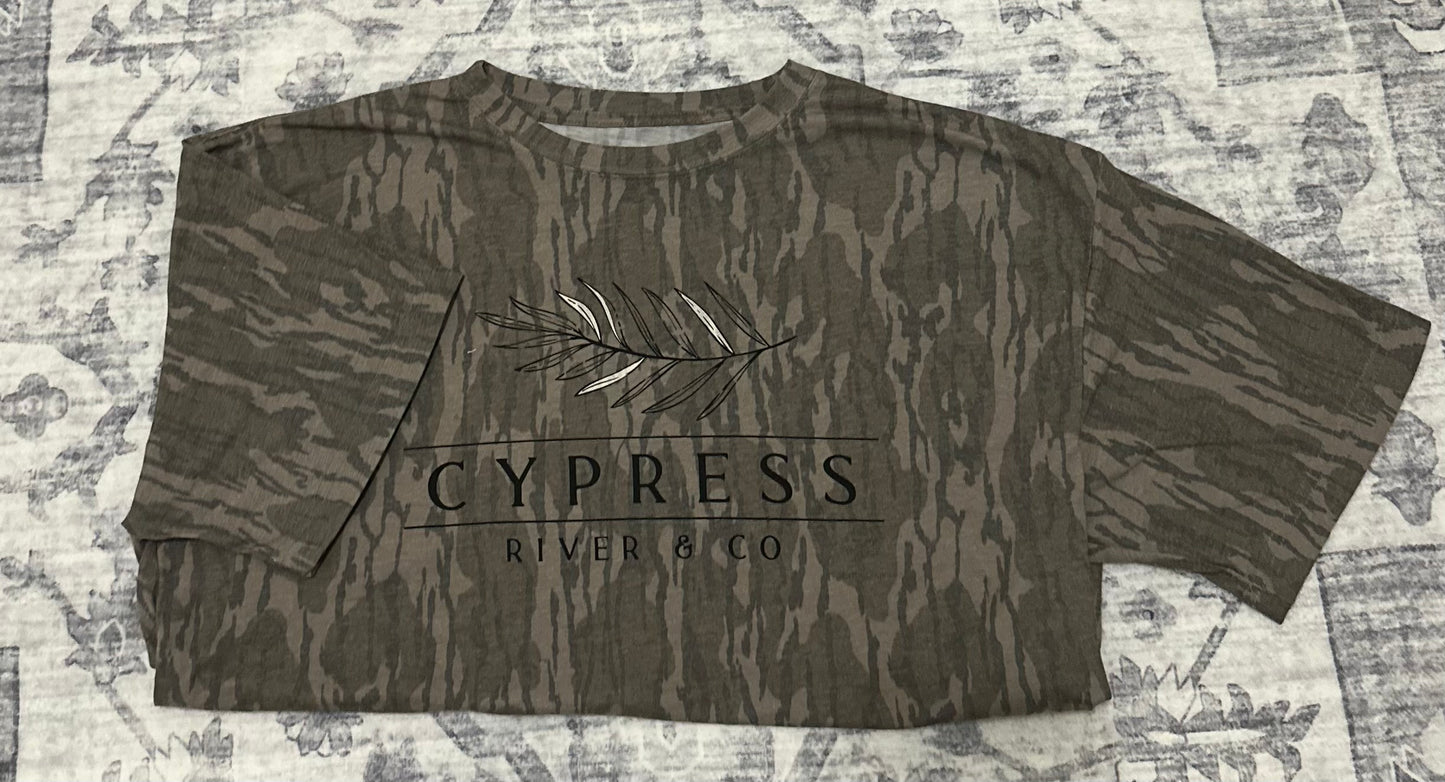 Cypress River & Co. Mossy Oak Bottomland Tee