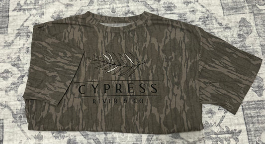Cypress River & Co. Mossy Oak Bottomland Tee