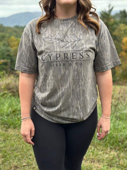 Cypress River & Co. Mossy Oak Bottomland Tee